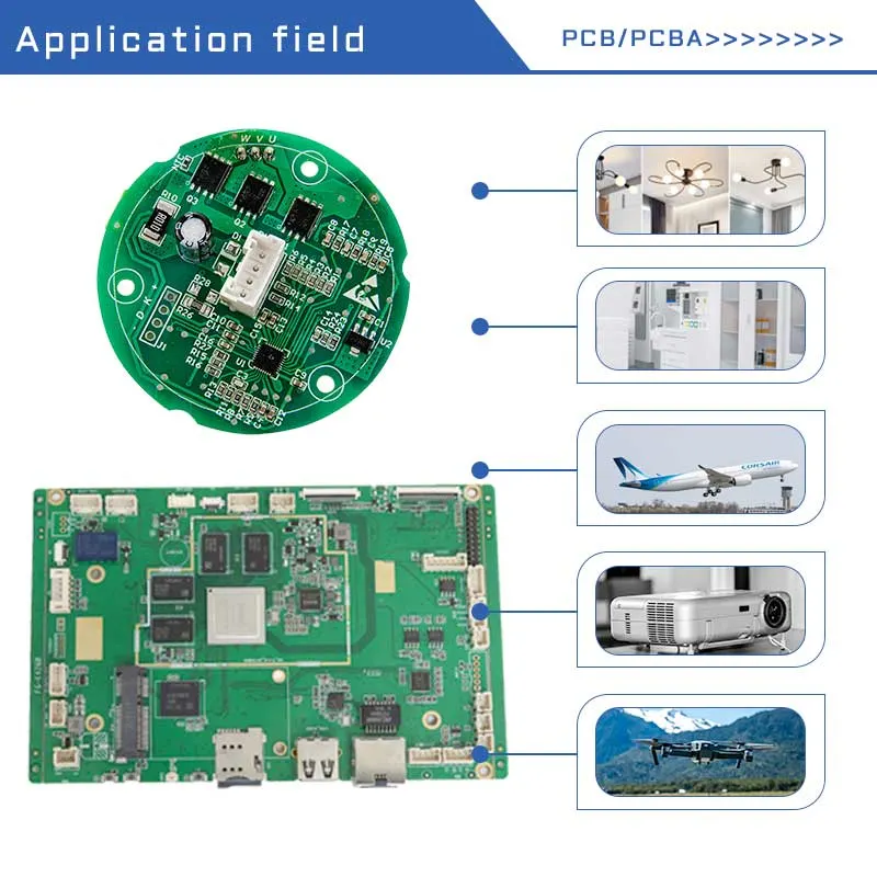 Shenzhen PCB Factory Produce PCBA Prototype with High Quality PCB Assembly