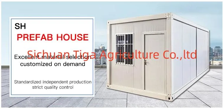 Flat Pack Container Homes Factory Prefab Steel Structure Office Hotel Dormitory Living Container Box House Building