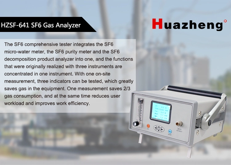 Multi-Functional Comprehensive Dew Point Ppm Purity Decomposition Sf6 Gas Test