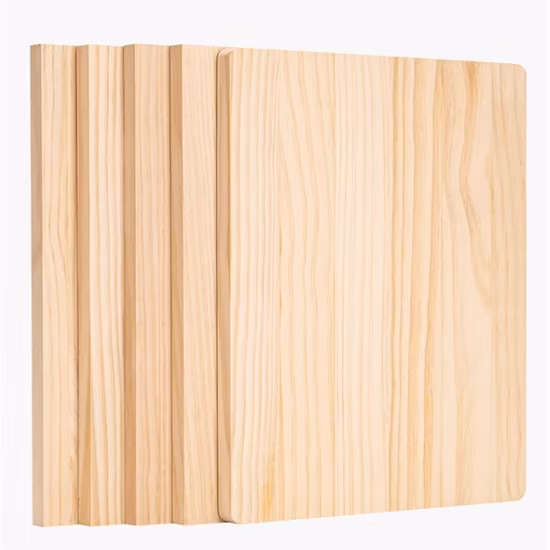 AA Ab mayorista de madera maciza de pino personalizable borde pegado tablero de madera de junta de dedo para materiales de construcción